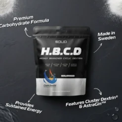 4 x SOLID Nutrition BLACK LINE H.B.C.D, 900 g