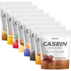 8 x SOLID Nutrition Casein, 750 g
