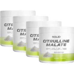 4 x SOLID Nutrition Citrulline Malate, 250 g