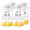 4 x SOLID Nutrition CLA, 60 caps