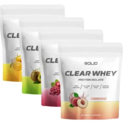 4 x SOLID Nutrition Clear Whey, 300 g