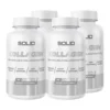 4 x SOLID Nutrition Collagen, 90 mega caps