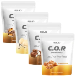 4 x SOLID Nutrition Cream Of Rice, 1 kg