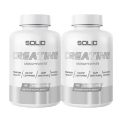 2 x SOLID Nutrition Creatine, 150 mega caps