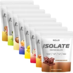 8 x SOLID Nutrition Isolate, 750 g