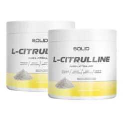 2 x SOLID Nutrition L-Citrulline, 240 g