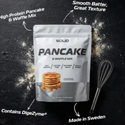 4 x SOLID Nutrition Pancake & Waffle Mix, 750 g