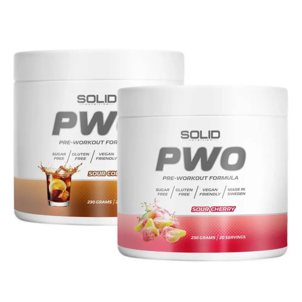 2 x SOLID Nutrition PWO, 230 g