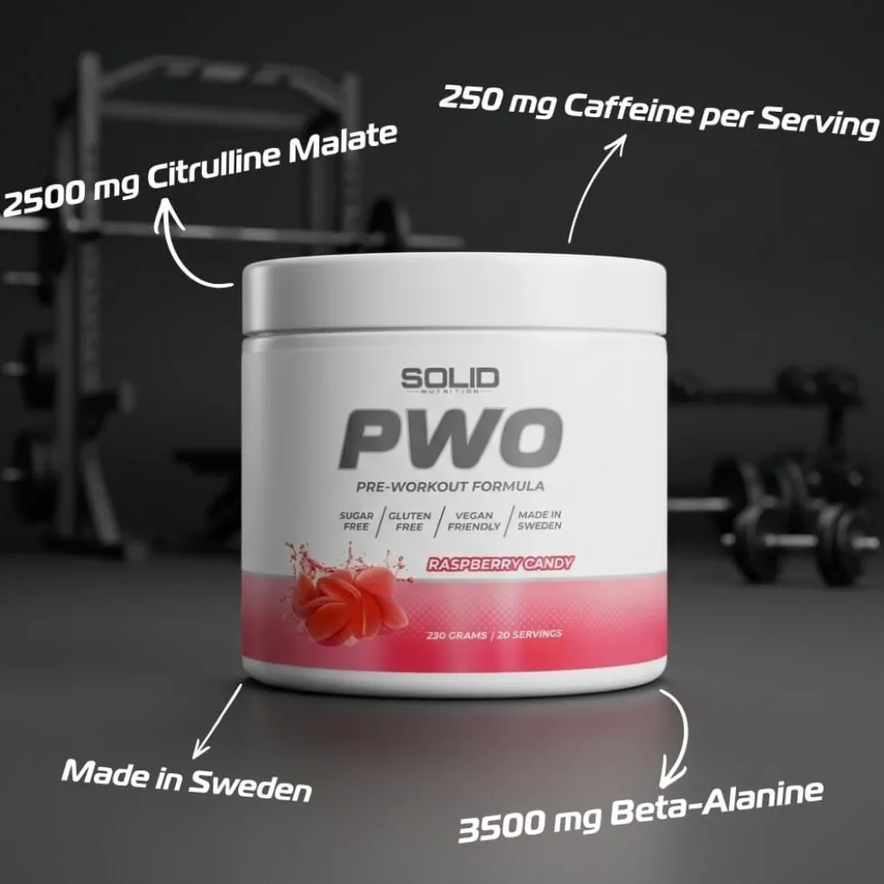 2 x SOLID Nutrition PWO, 230 g