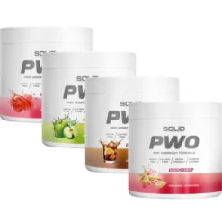 4 x SOLID Nutrition PWO, 230 g