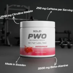 4 x SOLID Nutrition PWO, 230 g