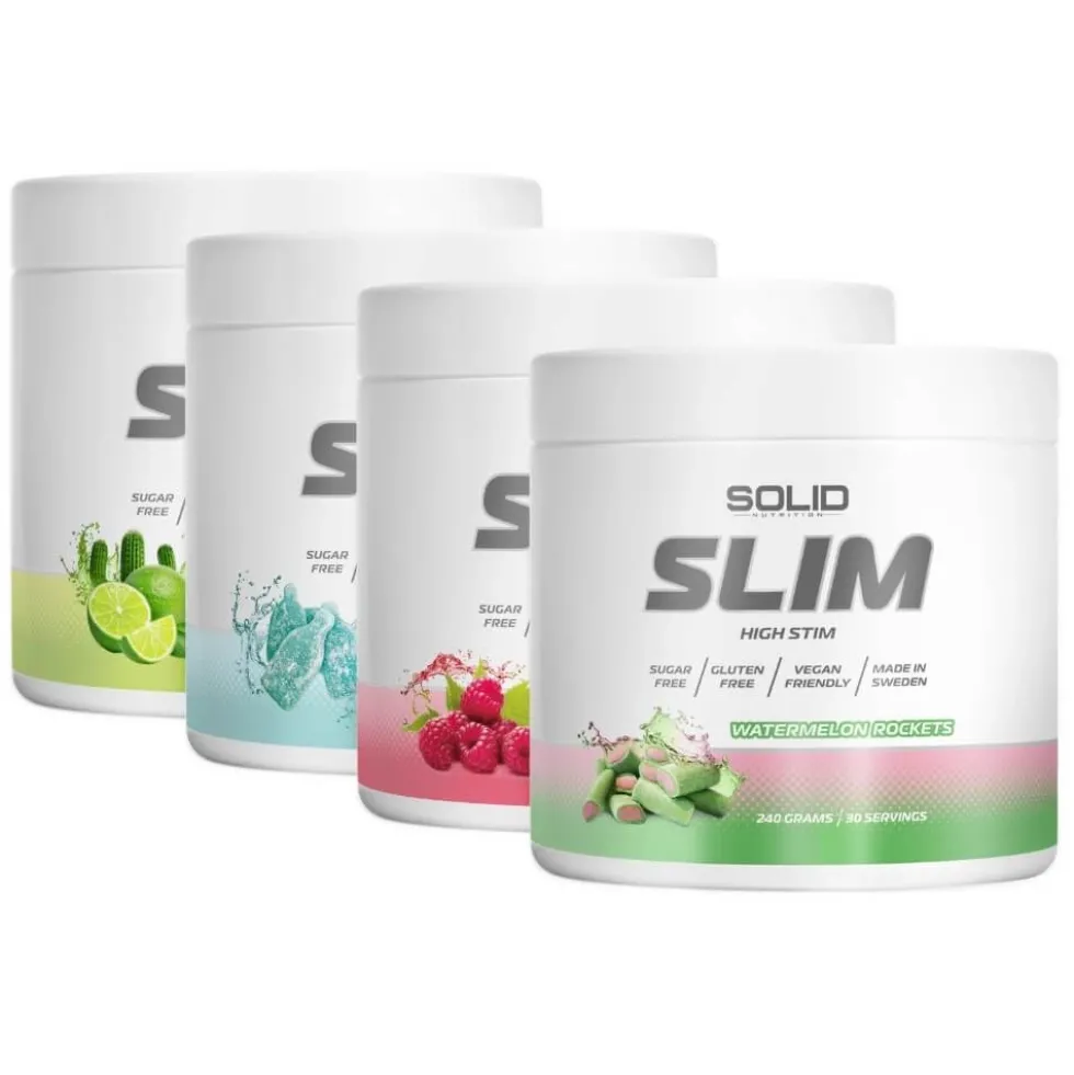 4 x SOLID Nutrition SLIM, 240 g