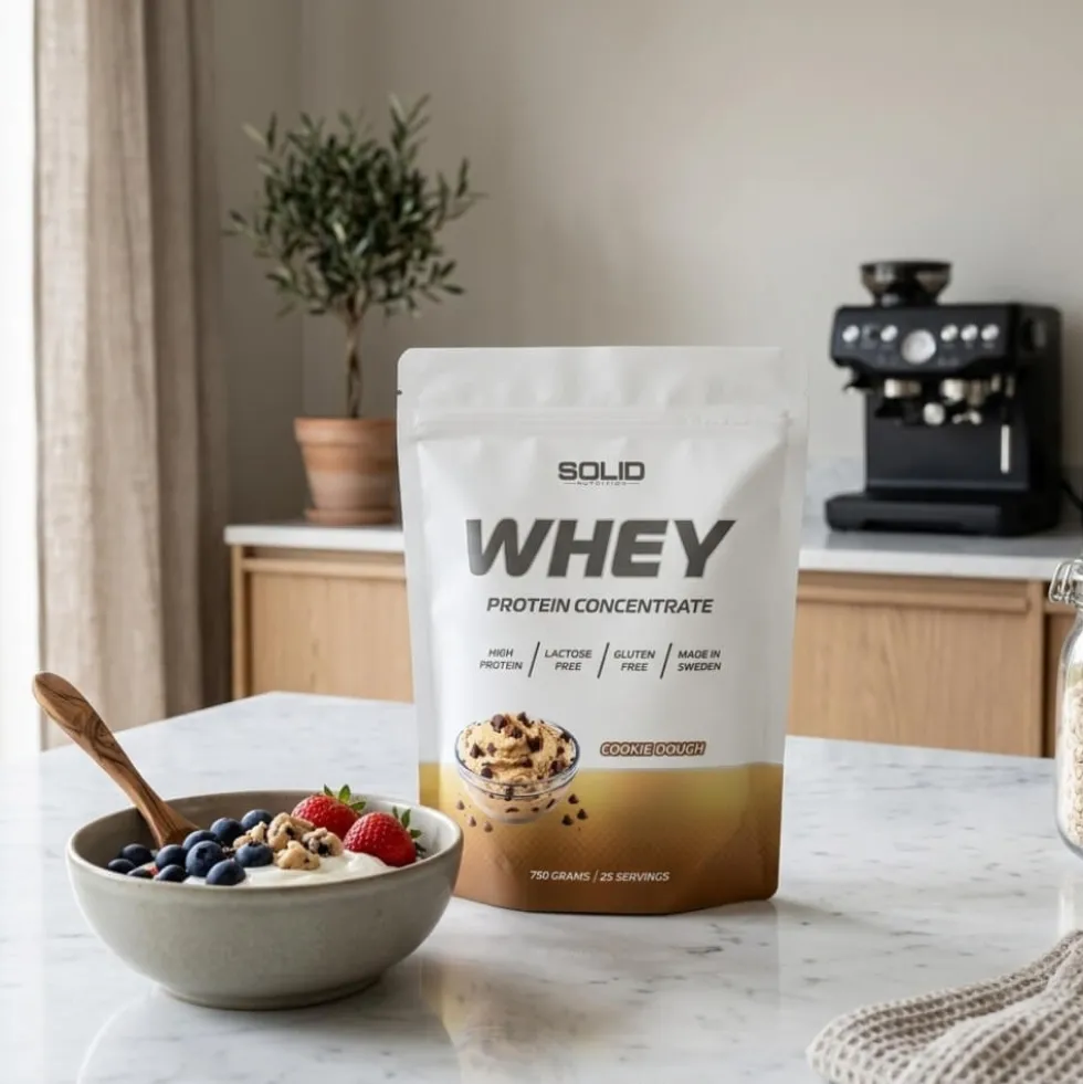 8 x SOLID Nutrition Whey, 750 g