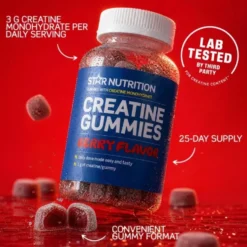 2 x Star Nutrition Creatine Gummies, 75 st